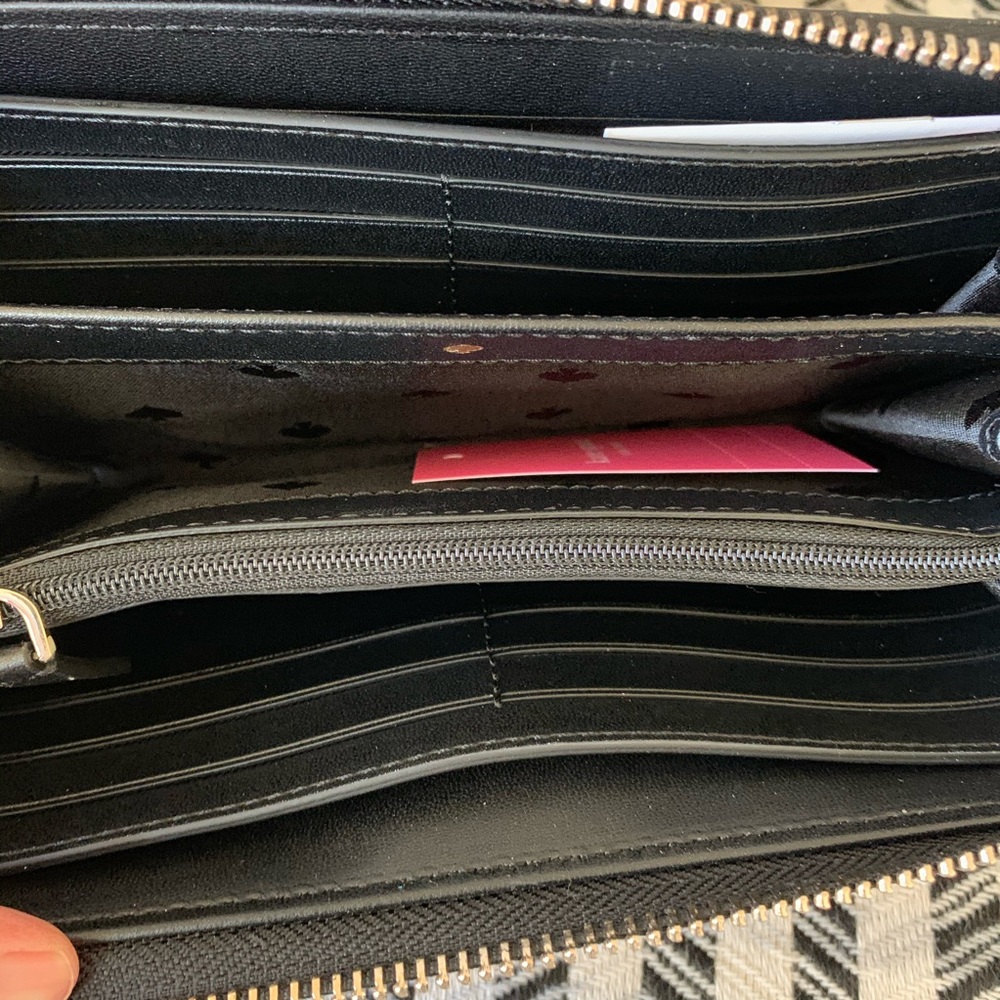 New Kate spade Large continental wallet black - Picture 4 of 6